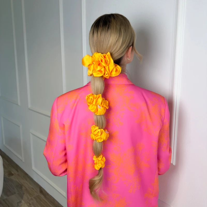 ZESTAW SCRUNCHIE SORBET MANGO