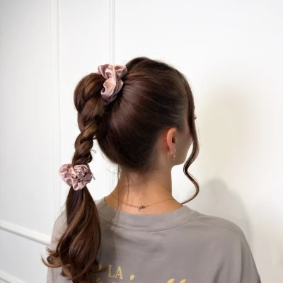 MINI SCRUNCHIE CAPPUCCINO