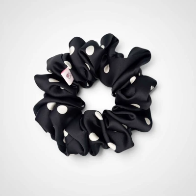 JEDWABNA SCRUNCHIE MAXI DOTTIE