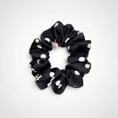 JEDWABNA SCRUNCHIE MEDIUM DOTTIE