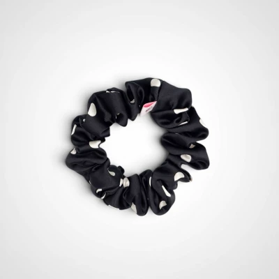 JEDWABNA SCRUNCHIE SAMLL DOTTIE