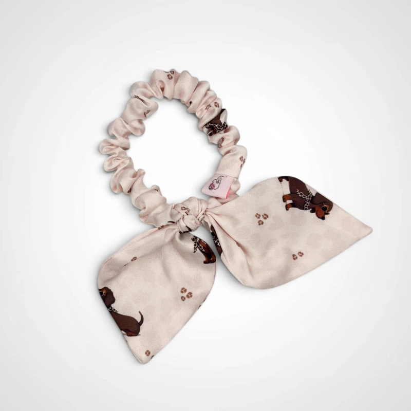 SCRUNCHIE Z USZKAMI DZIECIĘCA JAMNICZEK