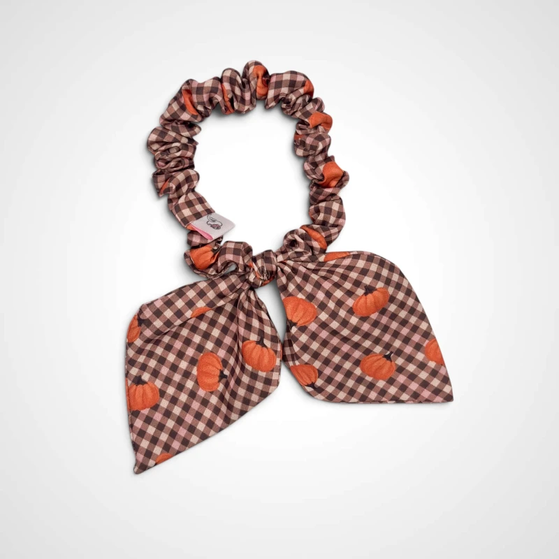 SCRUNCHIE Z USZKAMI KIDS PUMPKIN PIE