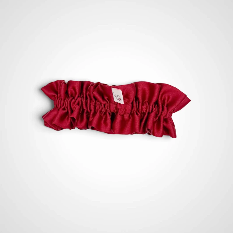 SCRUNCHIE FALBANKA MAXI MAROON