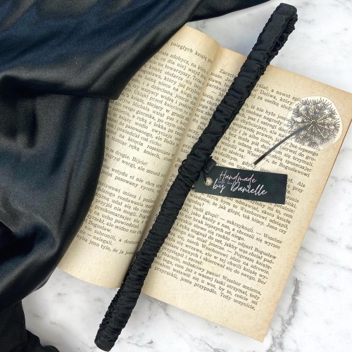 Opaska do włosów Black Ink 