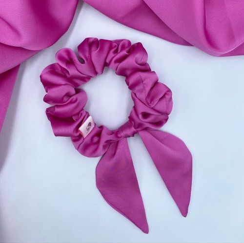 Gummiband mit Ösen Mauve