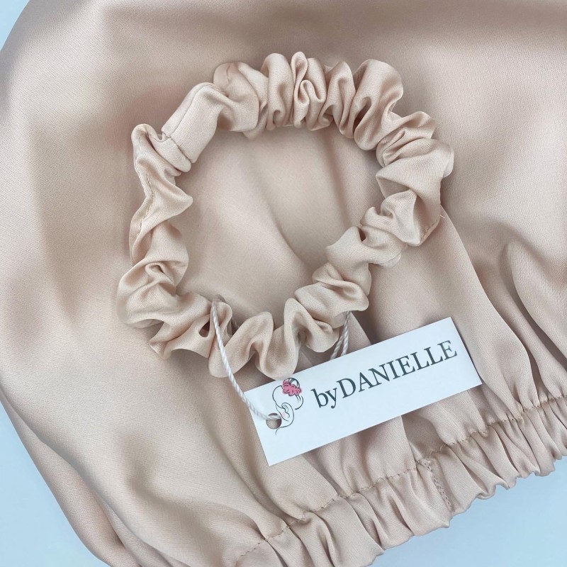 SCHLAFHAube + MINI SCRUNCHIE BEIGE