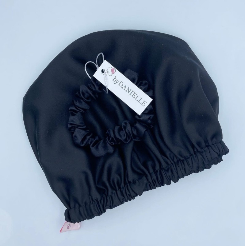 SCHLAFHAube + MINI SCRUNCHIE BLACK