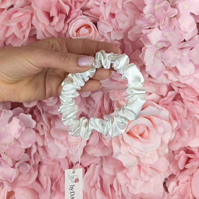 ZESTAW SCRUNCHIE ECRU