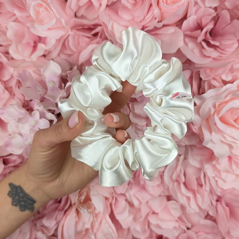 ZESTAW SCRUNCHIE ECRU