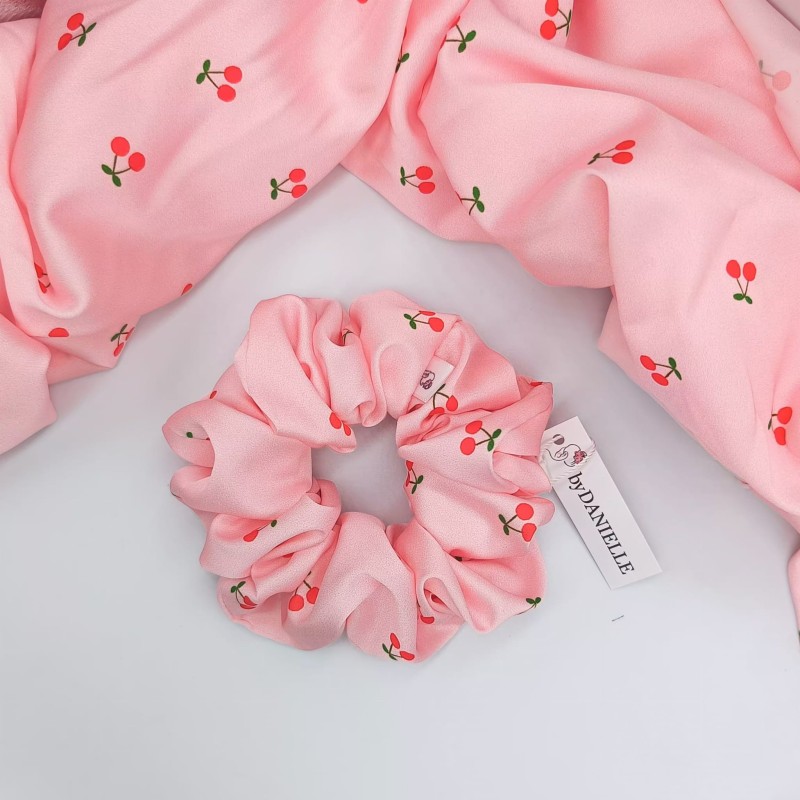 SCRUNCHIE MAXI PINK CHERRY