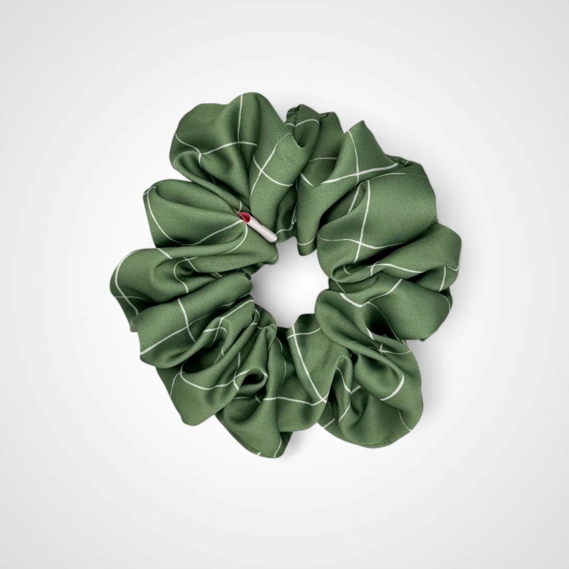 ZESTAW CZTERECH SCRUNCHIE GREEN HARMONY