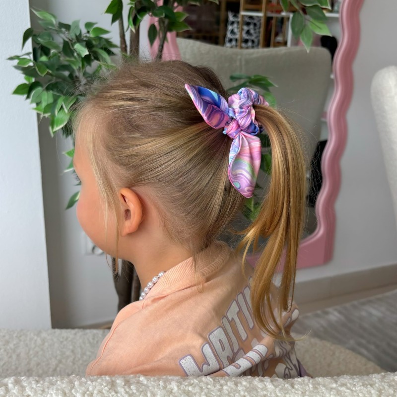 SCRUNCHIE Z USZKAMI KIDS UNICORN