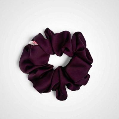 MAXI SCRUNCHIE DARK PLUM