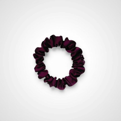 MINI SCRUNCHIE DARK PLUM