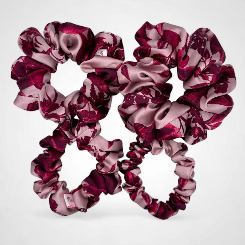 SET SEIDEN-SCRUNCHIES ROSEWOOD