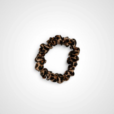 Seiden-Haargummi Mini Leopard