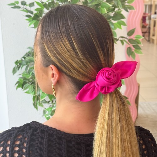 Gummiband Rose  Raspberry