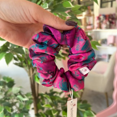 MEDIUM SCRUNCHIE ROSE PINK