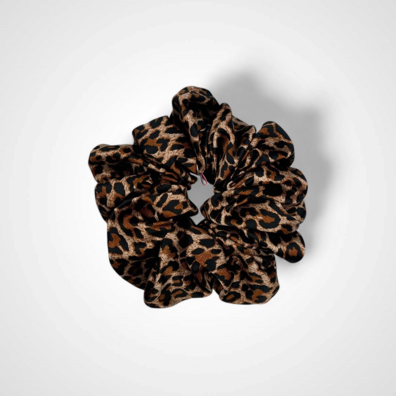 SILKEN SCRUNCHIE XXL LEOPARD