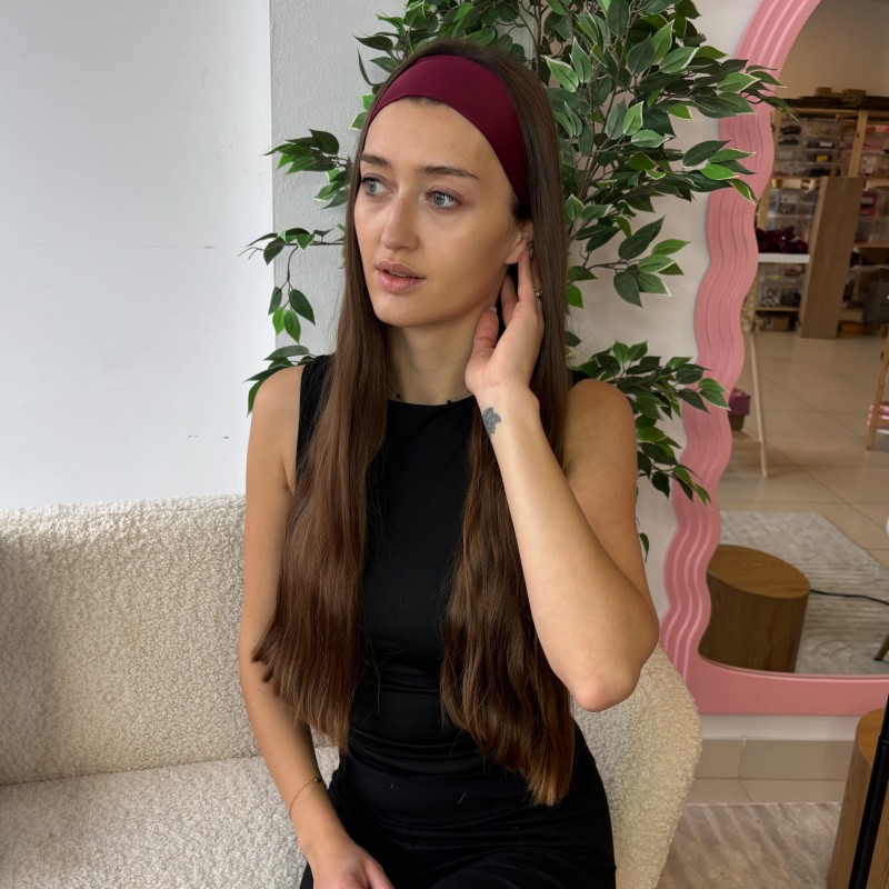 SZEROKA OPASKA MAROON