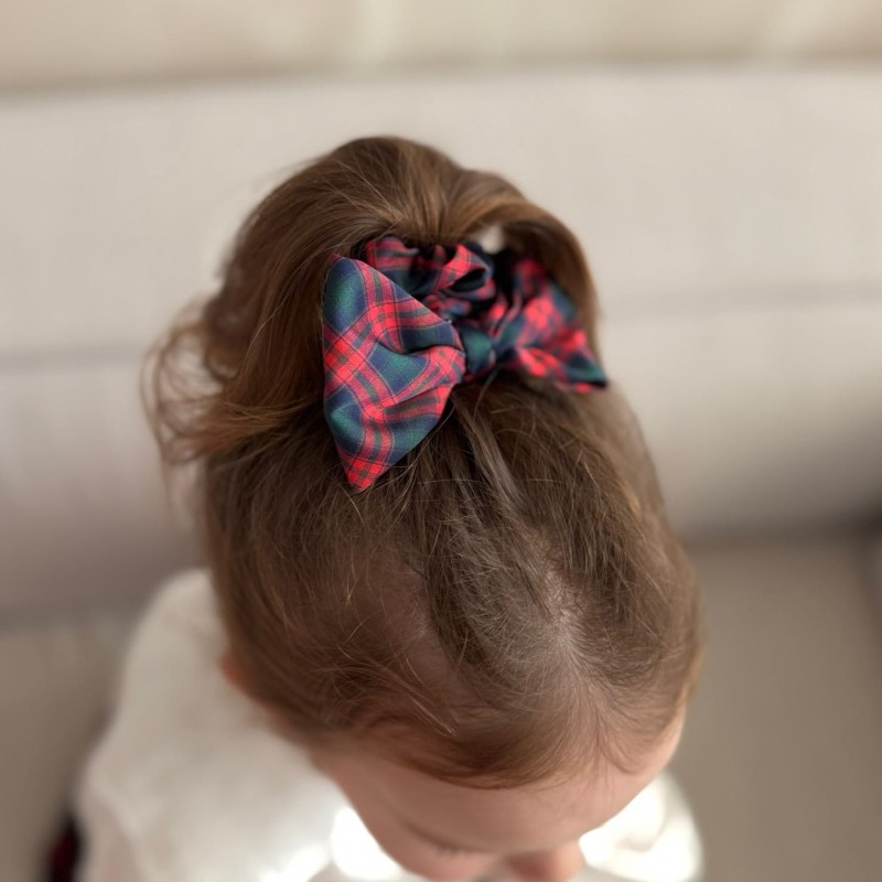 SCRUNCHIE Z KOKARDKĄ MINI MERRY