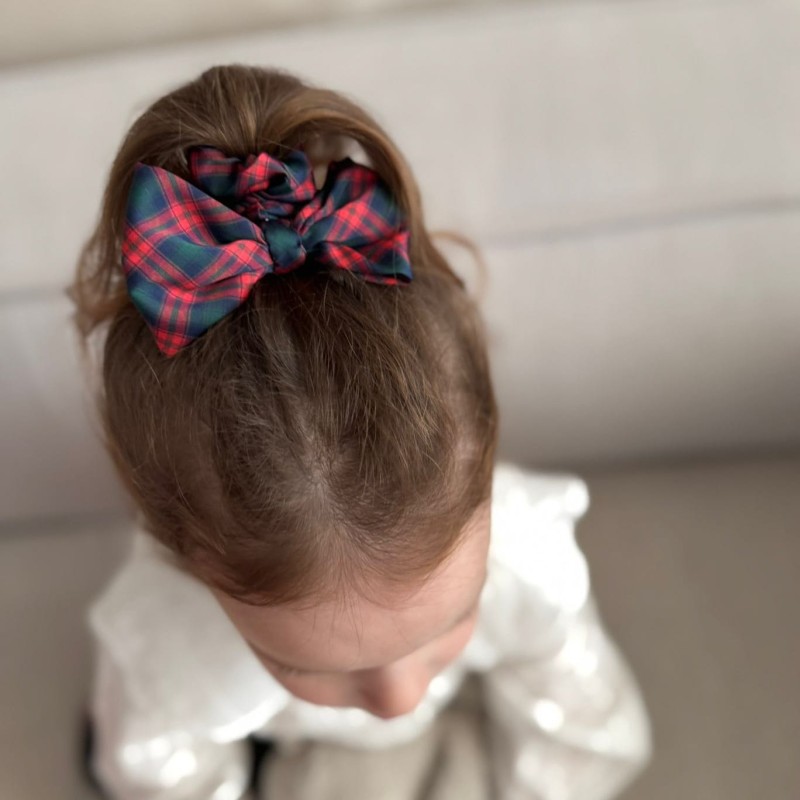 SCRUNCHIE Z KOKARDKĄ MINI MERRY