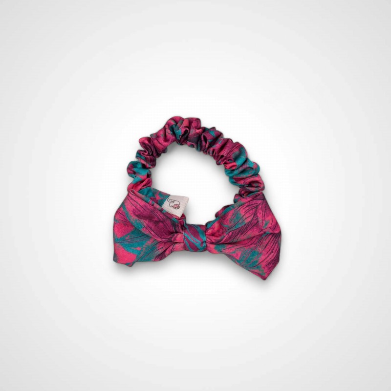 SCRUNCHIE Z USZKAMI ROSE PINK