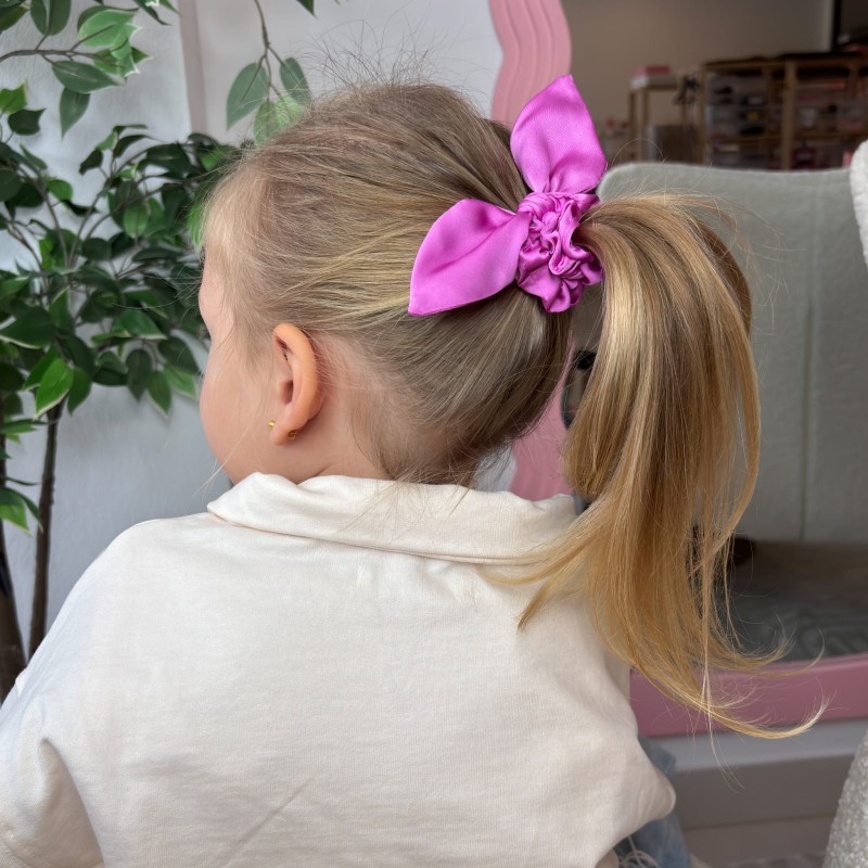 SCRUNCHIE Z USZKAMI KIDS MAUVE