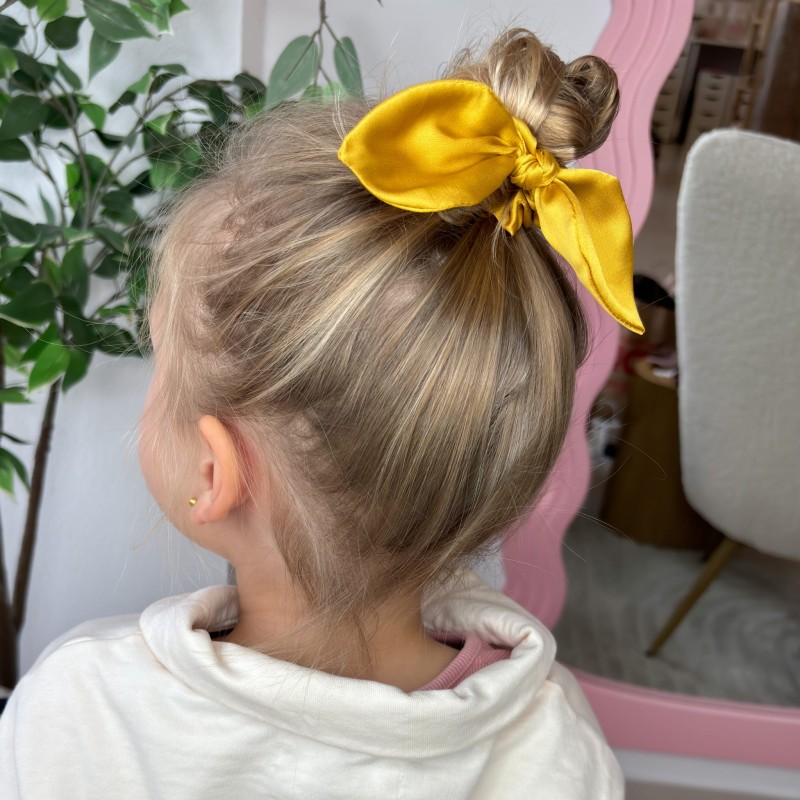 SCRUNCHIE Z USZKAMI KIDS HONEY