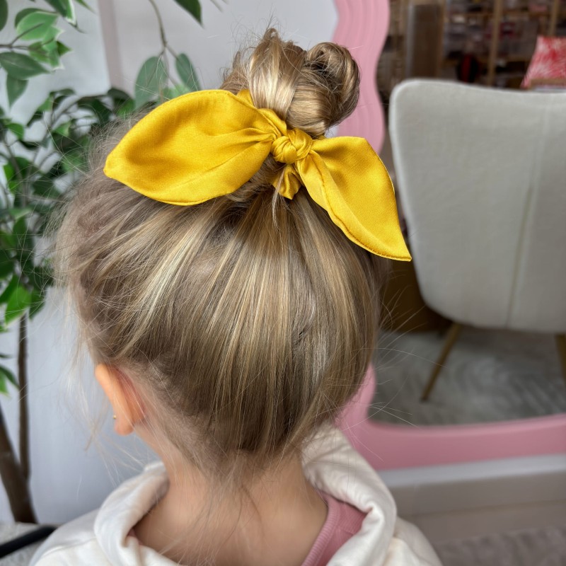 SCRUNCHIE Z USZKAMI KIDS HONEY