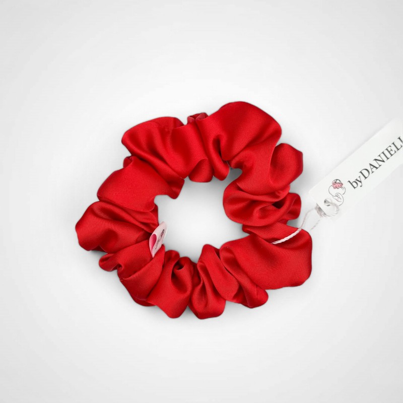 SMALL SCRUNCHIE SCARLET