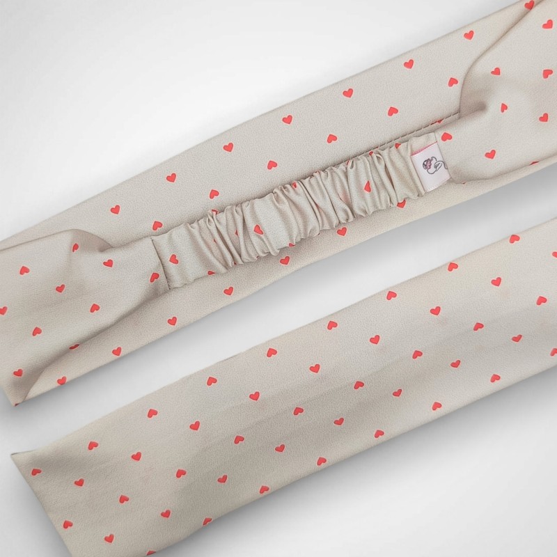 BREITES STIRNBAND RED HEART