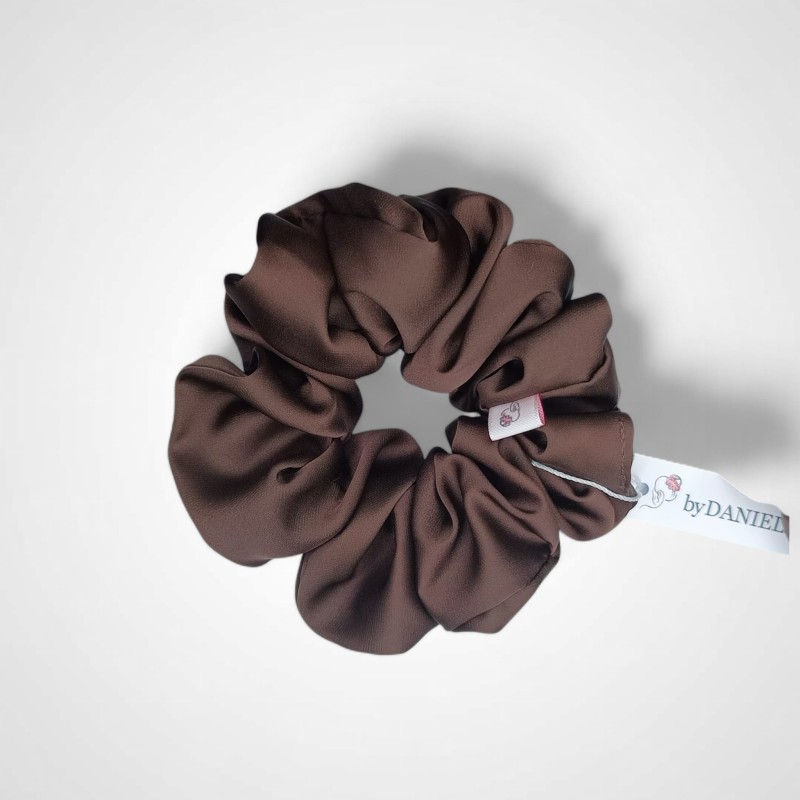 MAXI SCRUNCHIE DUNKLE SCHOKOLADE