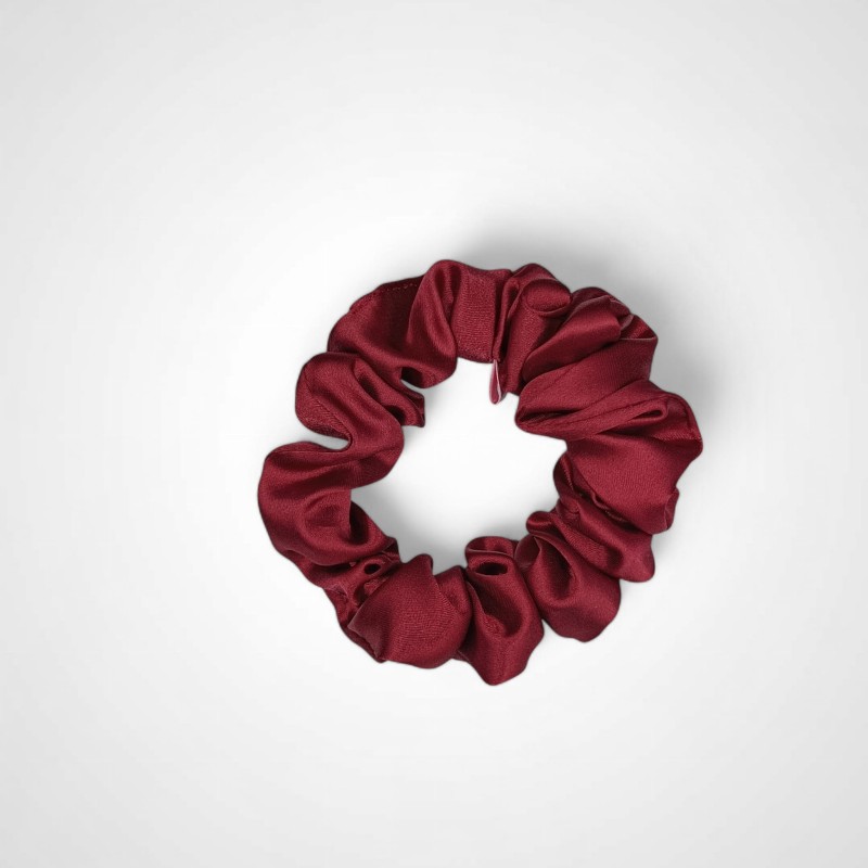 ZESTAW CZTERECH SCRUNCHIE RED WINE