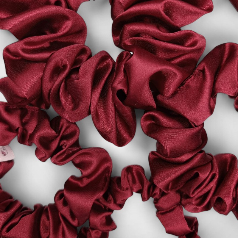 SCRUNCHIE MEDIUM RED WINE