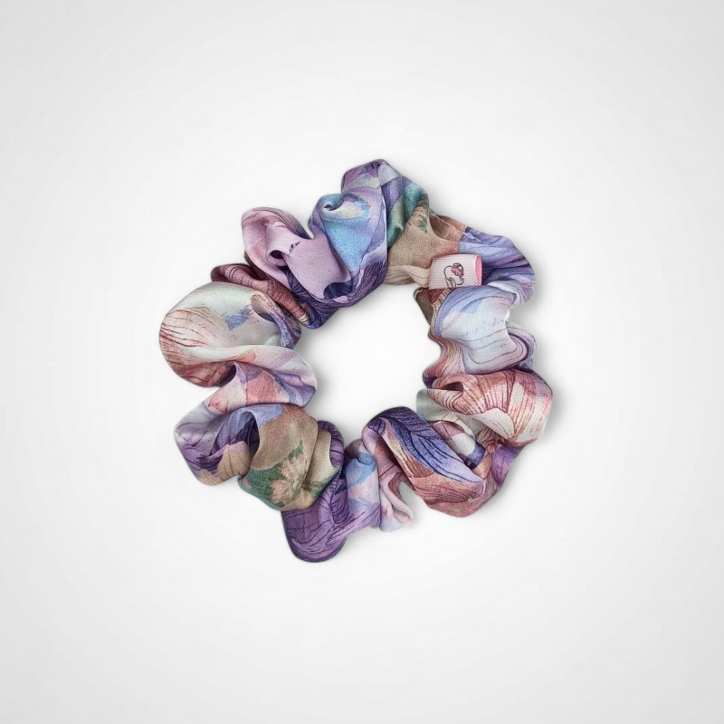 Kleine Scrunchie-Blumen