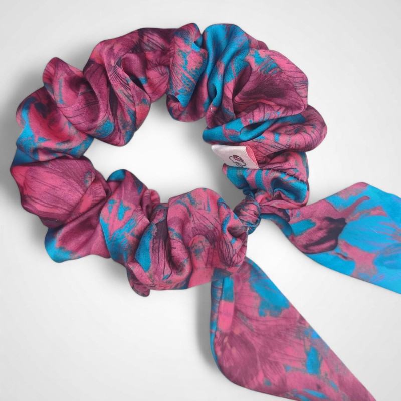 SCRUNCHIE MIT OHREN ROSE PINK