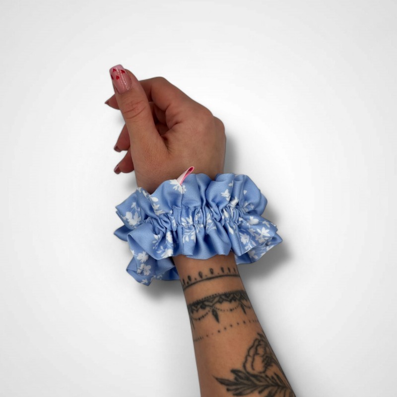 SCRUNCHIE MAXI JASMINA MIT VOLANT