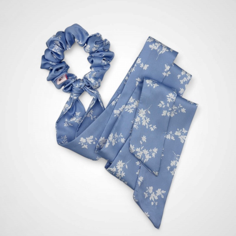 SCRUNCHIE MIT LANGEM BAND JASMINA
