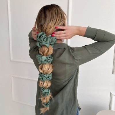 SCRUNCHIE MINI SALBEI