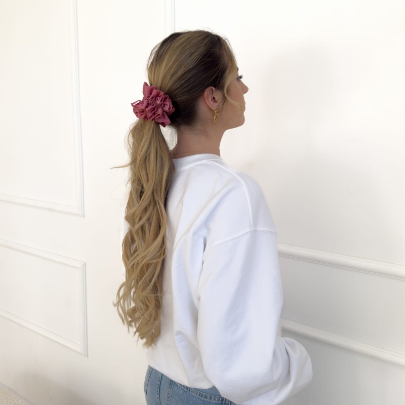 JEDWANA SCRUNCHIE MAXI BALLERINA MIT RÜSCHEN