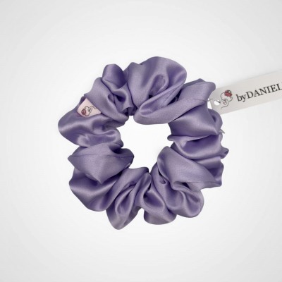 JEDWABNA SCRUNCHIE MEDIUM LILAC