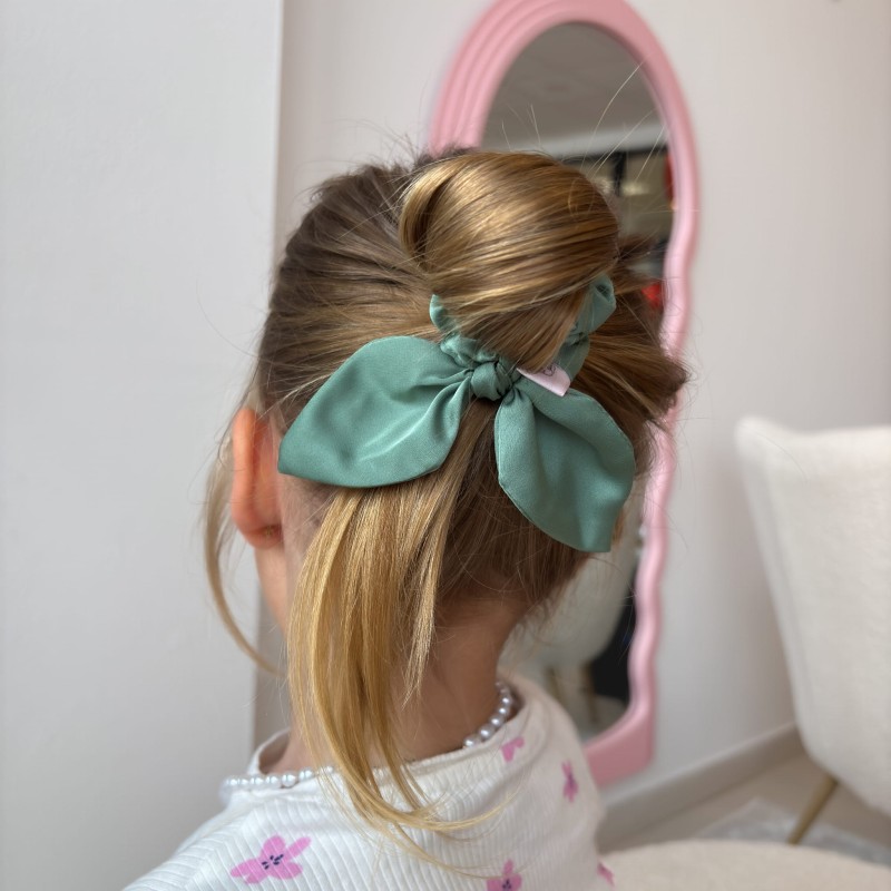 SCRUNCHIE Z USZKAMI KIDS SZAŁWIA