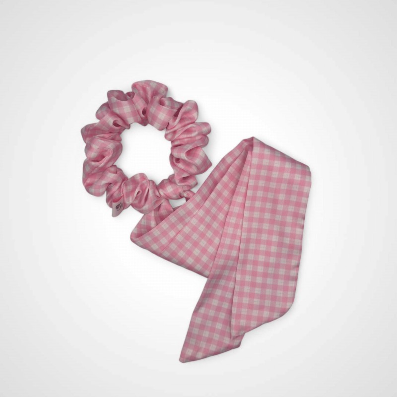 SCRUNCHIE MIT KURZEM PONY-BAND