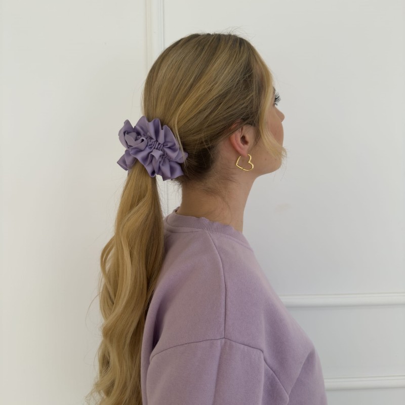 SCRUNCHIE FALBANKA XXL LAVENDER