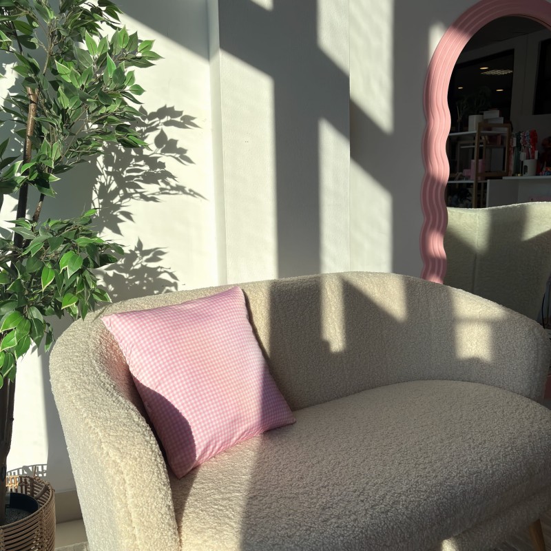 SATYNOWA POSZEWKA + MINI SCRUNCHIE PONY