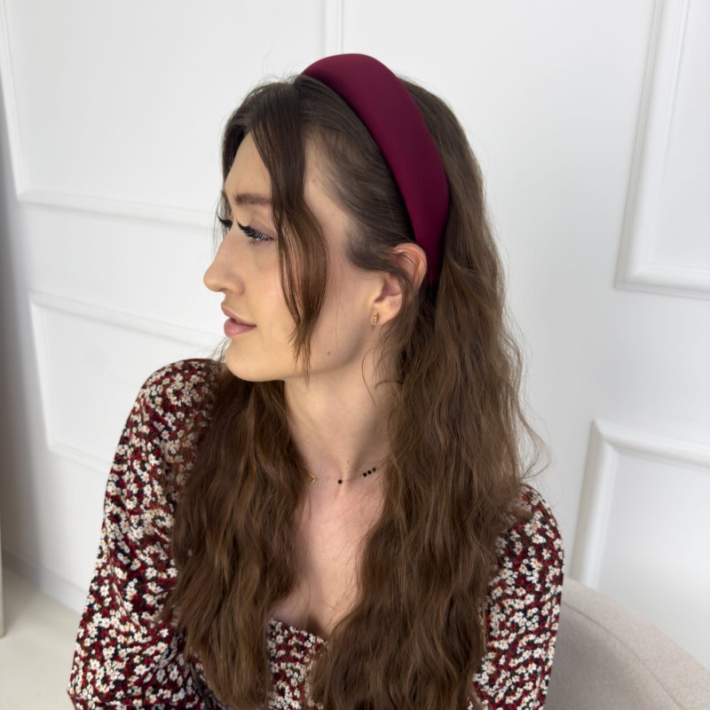 OPASKA GŁADKA MAROON L