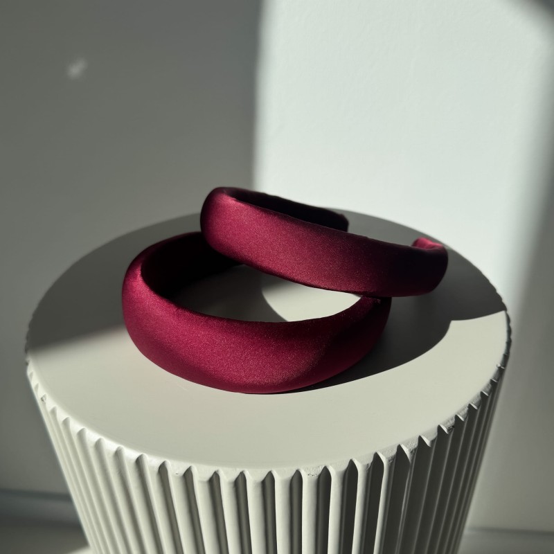 OPASKA GŁADKA MAROON