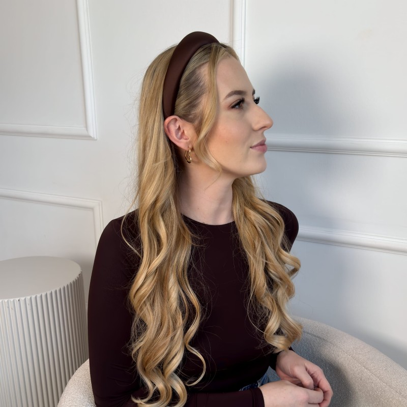 OPASKA GŁADKA DARK CHOCOLATE M